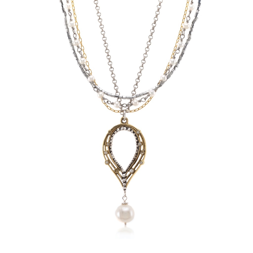 NWT Sara Blaine #10847 Circa Pendant Necklace